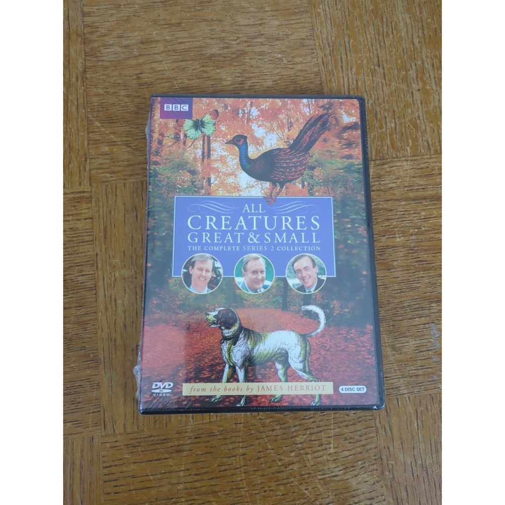 All Creatures Great and Small‎ - Series Two 2 Set (DVD, 4-Disc Set) Region 1 NEW